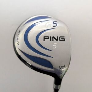 PING G5 5 Wood 18 Degree 455 SS Face Right Handed Regular Flex 41.5" Golf Club